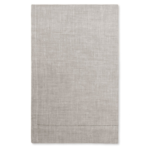 Asciugamano in lino Made in Italy Ajour Naturale Misure 60X100