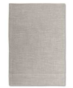 Asciugamano in lino Made in Italy Moderno Naturale Misure 60X100