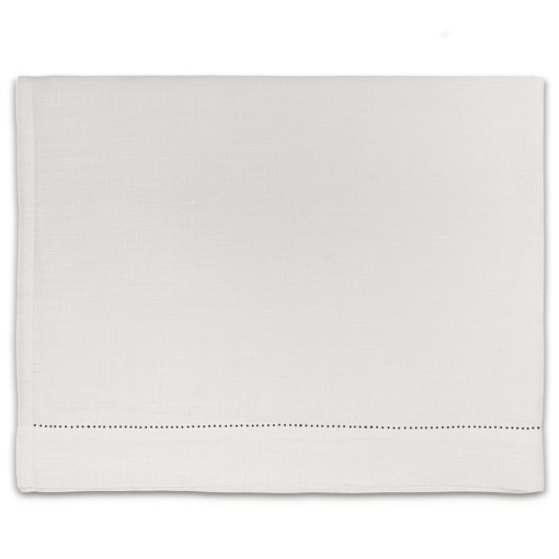 Telo bagno in lino Made in Italy Ajour bianco panna 100x160cm