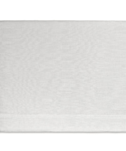 Telo bagno in lino Made in Italy Moderno bianco panna 100x160cm