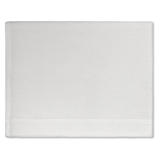 Telo bagno in lino Made in Italy Moderno bianco panna 100x160cm