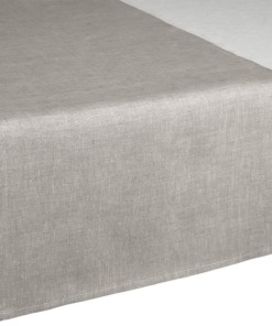 Runner in lino Made in Italy Moderno naturale 50x150cm