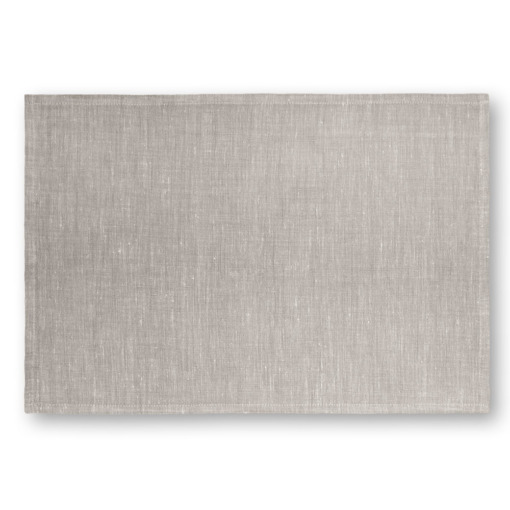 Tovaglietta americana in lino Made in Italy  Moderna naturale 35x50cm