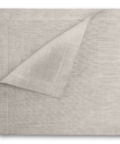 Tovagliolo in lino Made in Italy Cornice Naturale 45x45cm