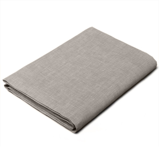 Cuore di lino - Lenzuolo sopra in Puro Lino 100% Made in Italy Moderno Naturale Matrimoniale(270x290cm)