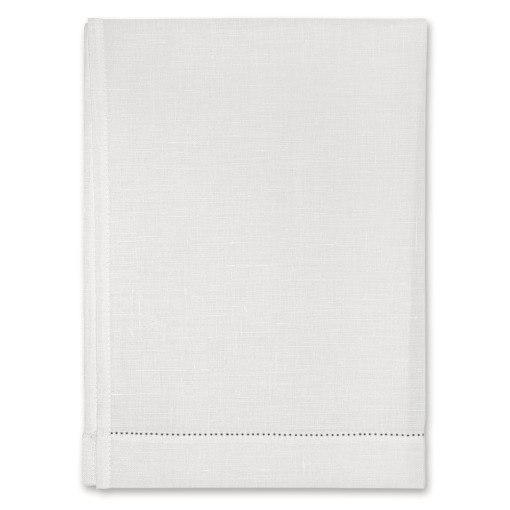 Asciugapiatti in lino Made in Italy Ajour Bianco Panna 50x70cm