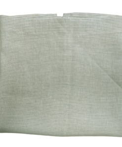 Telo Mare Doppio  Lino 100% Naturale - Leggero, Assorbente e Elegante - Ideale per una Vacanza di Stile (138X188 Retrò GRIGIO)