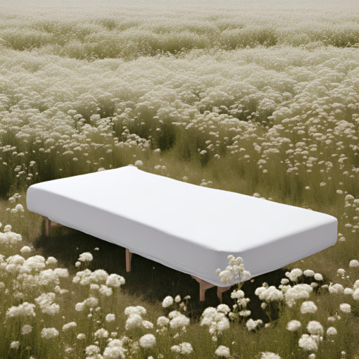 Lenzuolo sotto con angoli in lino Made in Italy Bianco Panna misure 170X200X30 - immagine 7