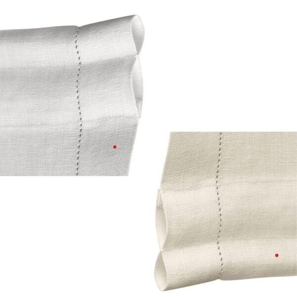 Selezione Speciale - Tenda a Vetro 100% Puro Lino Made in Italy Collezione Ajour Bianco Ottico - Bianco Panna 9 Selezione Speciale - Tenda a Vetro 100% Puro Lino Made in Italy Collezione Ajour Bianco Ottico - Bianco Panna