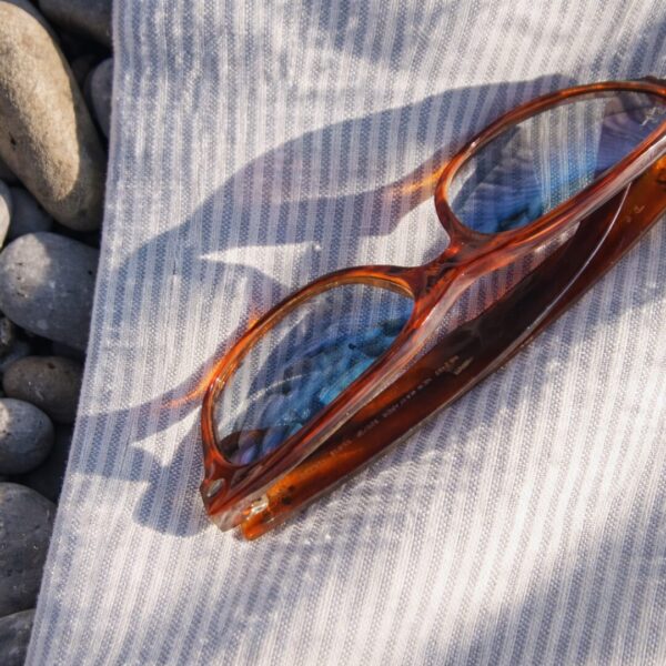 Cuore di lino - Telo Mare Singolo/Doppio 100% Puro Lino Made in Italy Collezione Moderna righe Blu 11 Cuore di lino - Telo Mare Singolo/Doppio 100% Puro Lino Made in Italy Collezione Moderna righe Blu