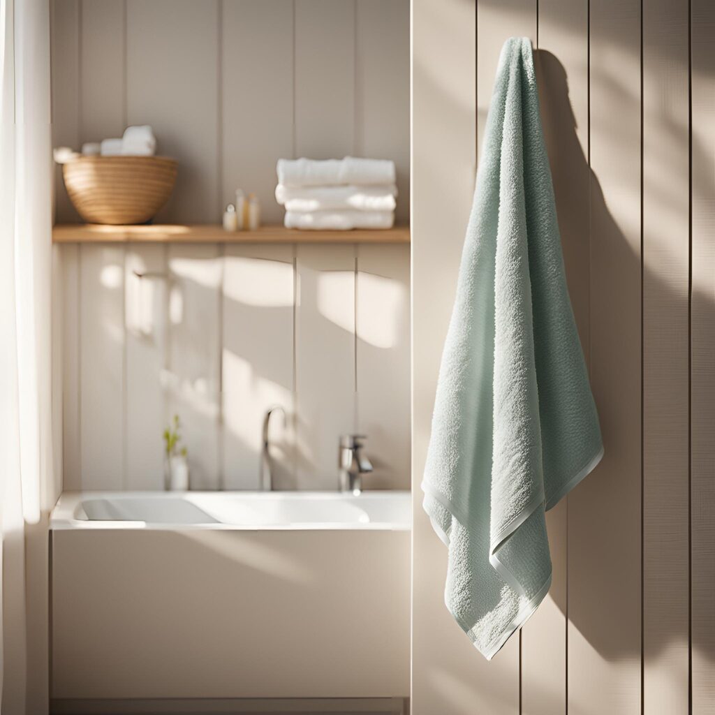 Biancheria per il bagno in puro lino realizzata in Italia