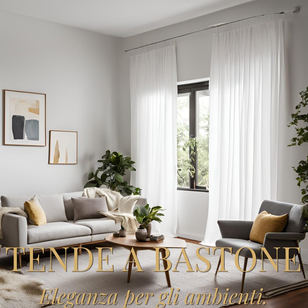 Tende in puro lino realizzate in Italia